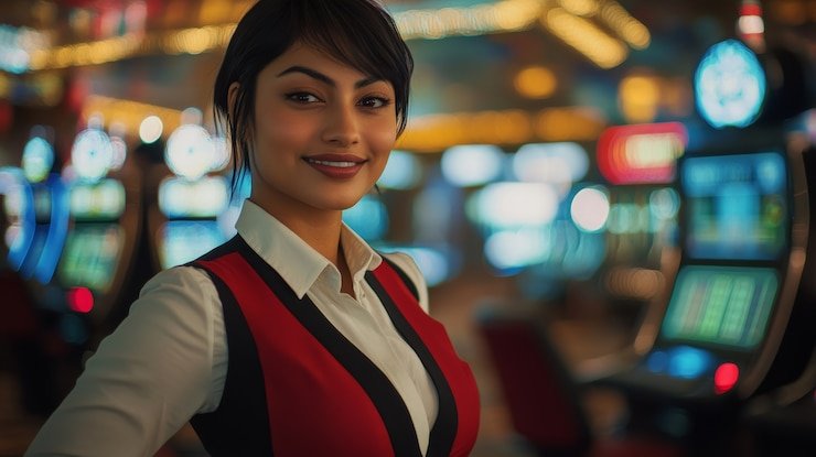 Meja Live Roulette dengan penanda taruhan di platform ini188